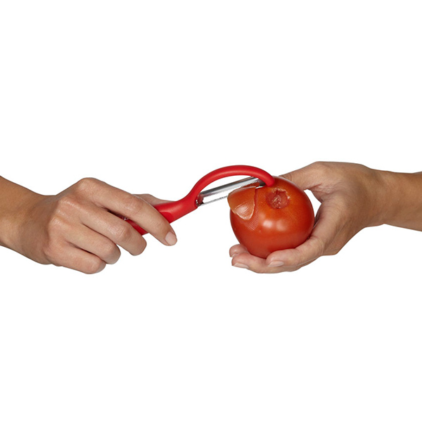 پوست کن دندانه دار قرمز با گیره - تصویر 3