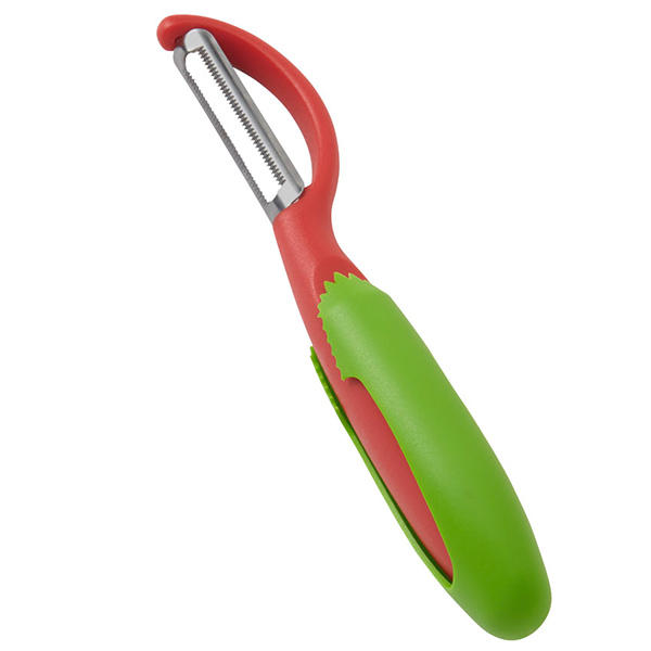 پوست کن دندانه دار قرمز با گیره - تصویر 2