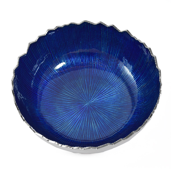 کاسه 15 سانت با روکش داخلی آبی - تصویر 2